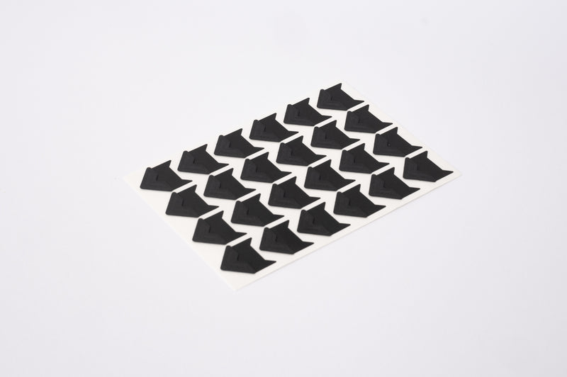 Photo Mounting Corner Stickers - Self Adhesive (24 pcs per sheet)