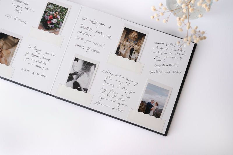 Lay Flat Guest Book - Design #1