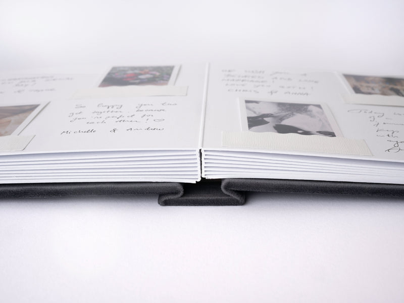 Lay Flat Guest Book - Design #1