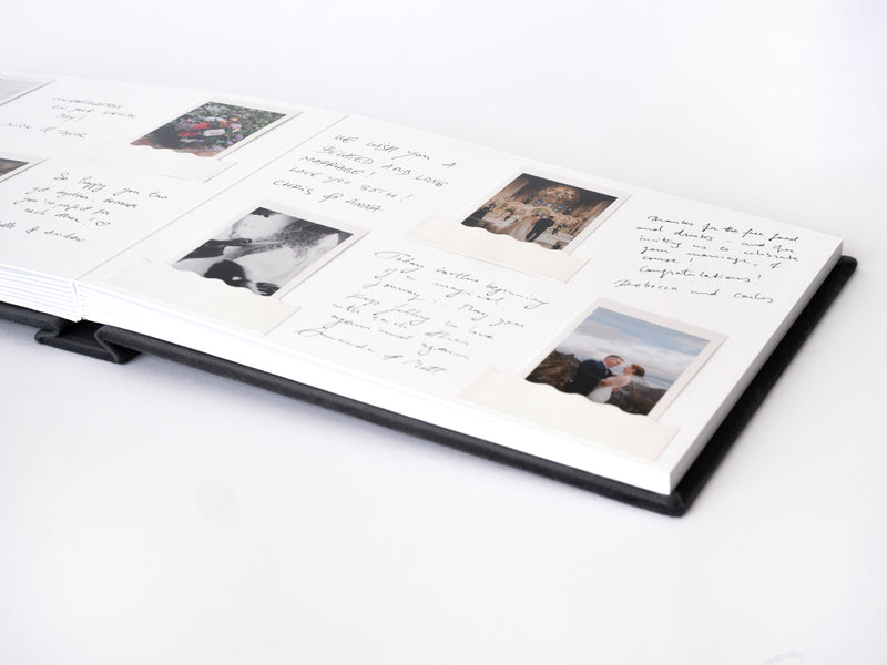 Lay Flat Guest Book - Design #1