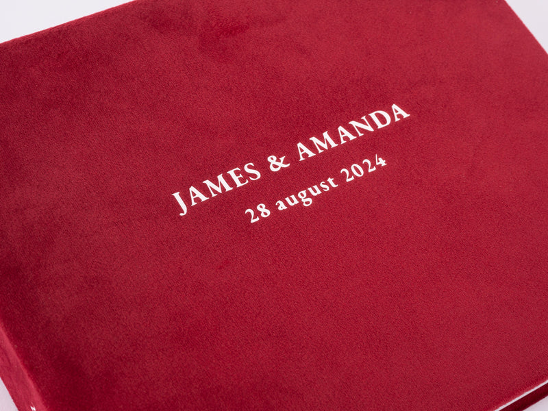 Lay Flat Guest Book - Design #1