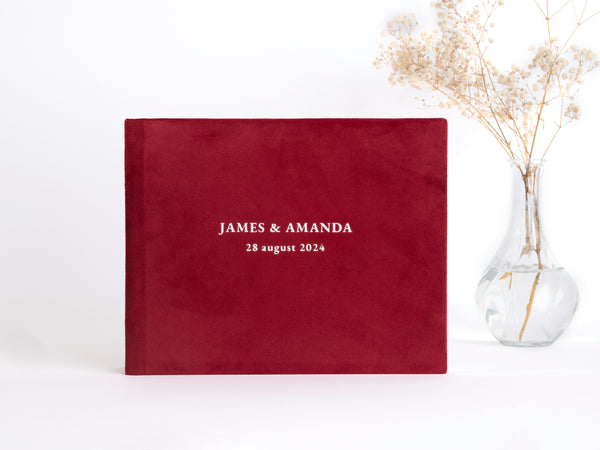 Lay Flat Guest Book - Design #1