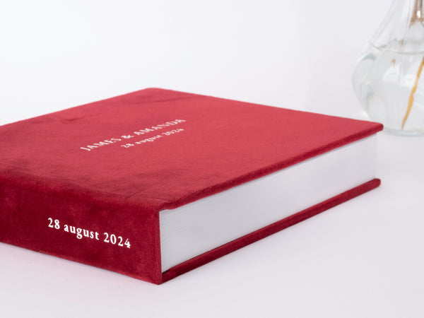 Lay Flat Guest Book - Design #1