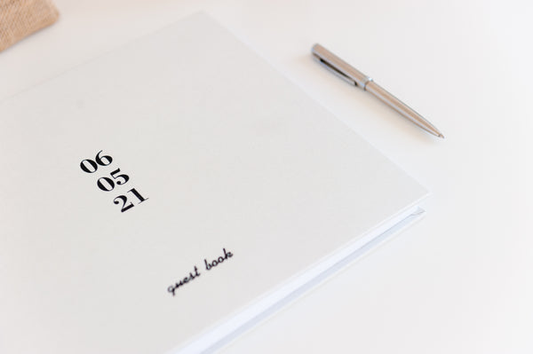 Pearl Cover Guest Book