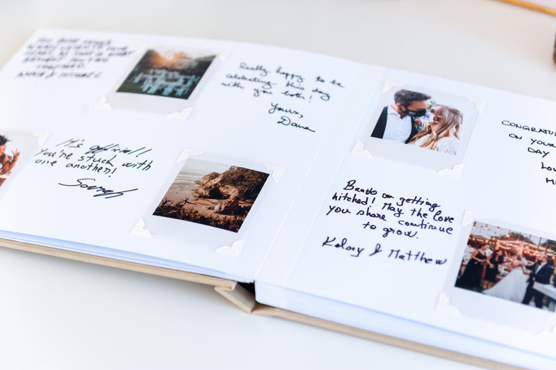 Pearl Cover Guest Book